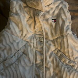 Tommy Hilfiger Cream Kids Vest